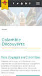 Mobile Screenshot of colombie-decouverte.com